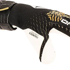 Stanno Thunder VII Keepershandschoenen Zwart Goud Wit