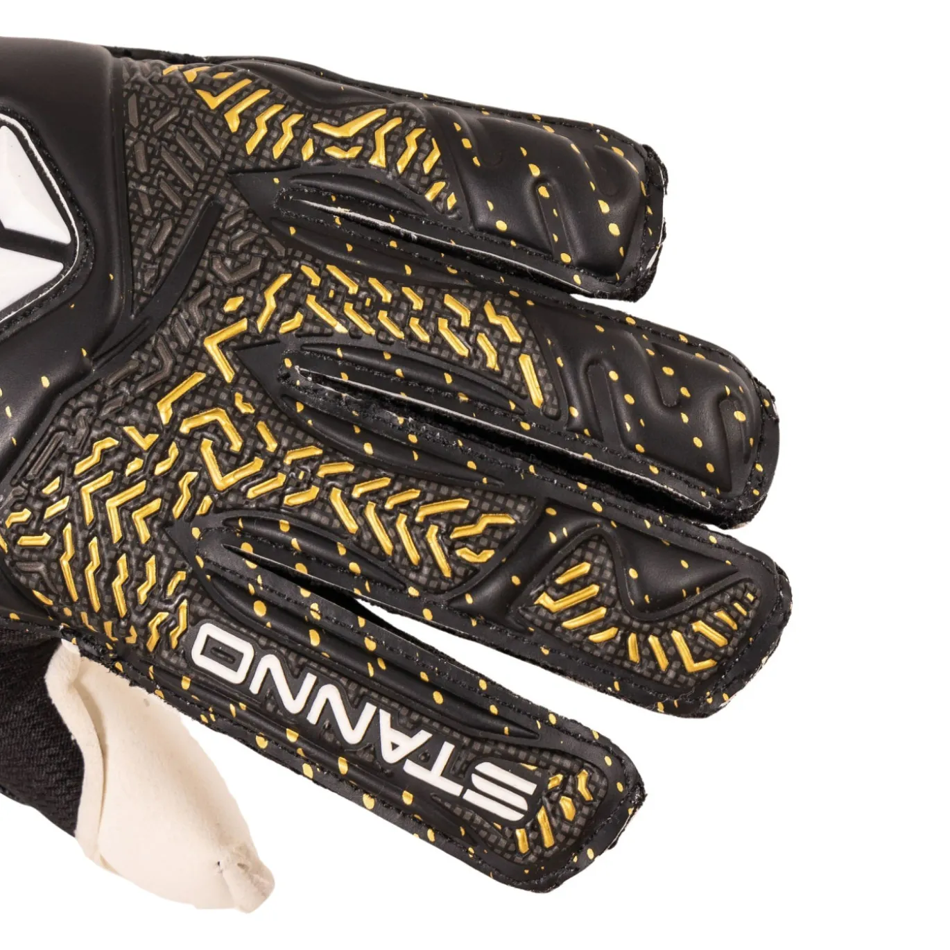Stanno Thunder VII Keepershandschoenen Kids Zwart Goud Wit