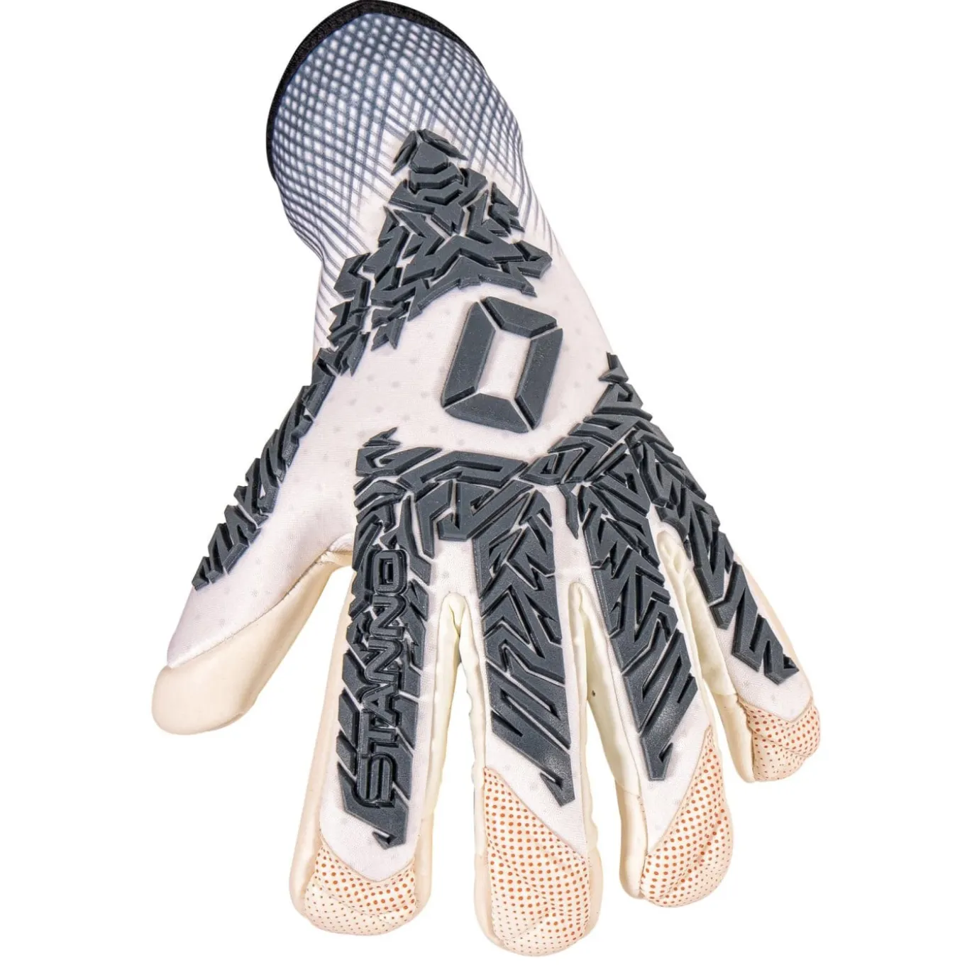 Stanno Ultimate Grip OPF Keepershandschoenen Wit Grijs