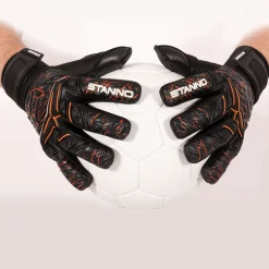 Stanno Volare Match II Keepershandschoenen Zwart Oranje