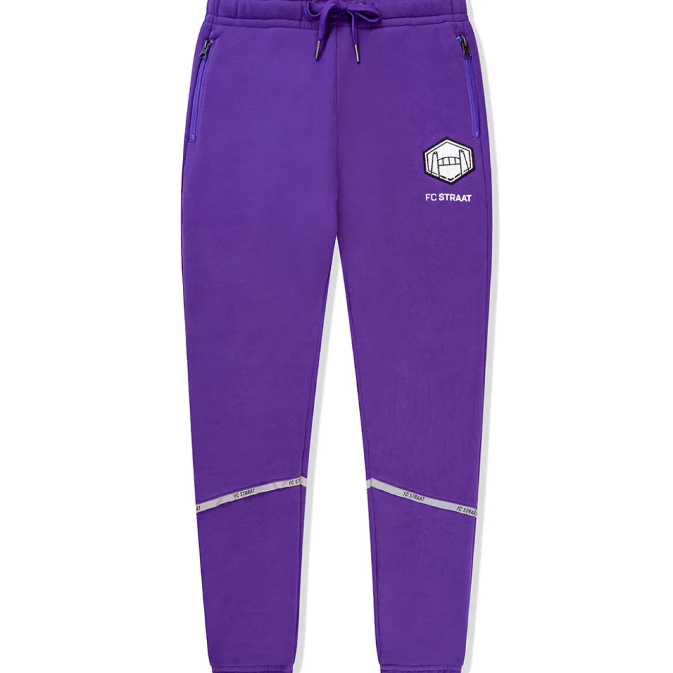 Touzani Kiko Joggingbroek Kids Paars Grijs Wit