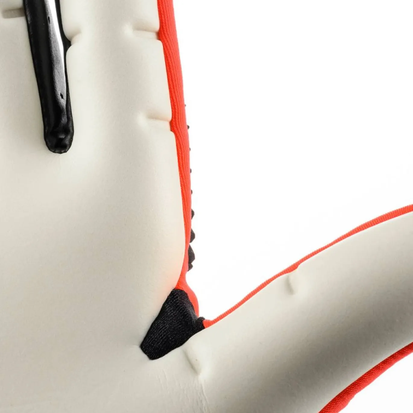 Uhlsport FM Absolutgrip HN Fit Keepershandschoenen Felrood Zwart Felgeel