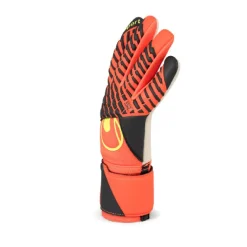 Uhlsport FM Absolutgrip HN Pro Keepershandschoenen Kids Felrood Zwart Felgeel