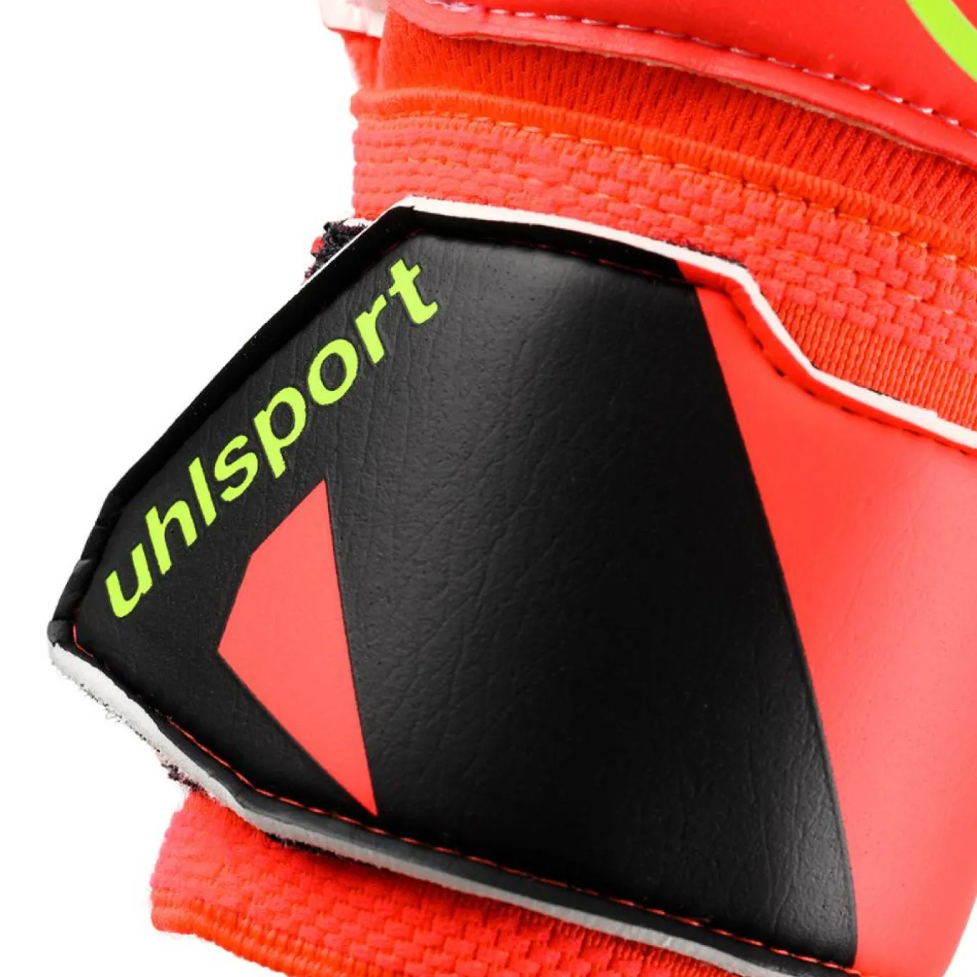 Uhlsport FM Soft Flex Frame Keepershandschoenen Felrood Zwart Felgeel