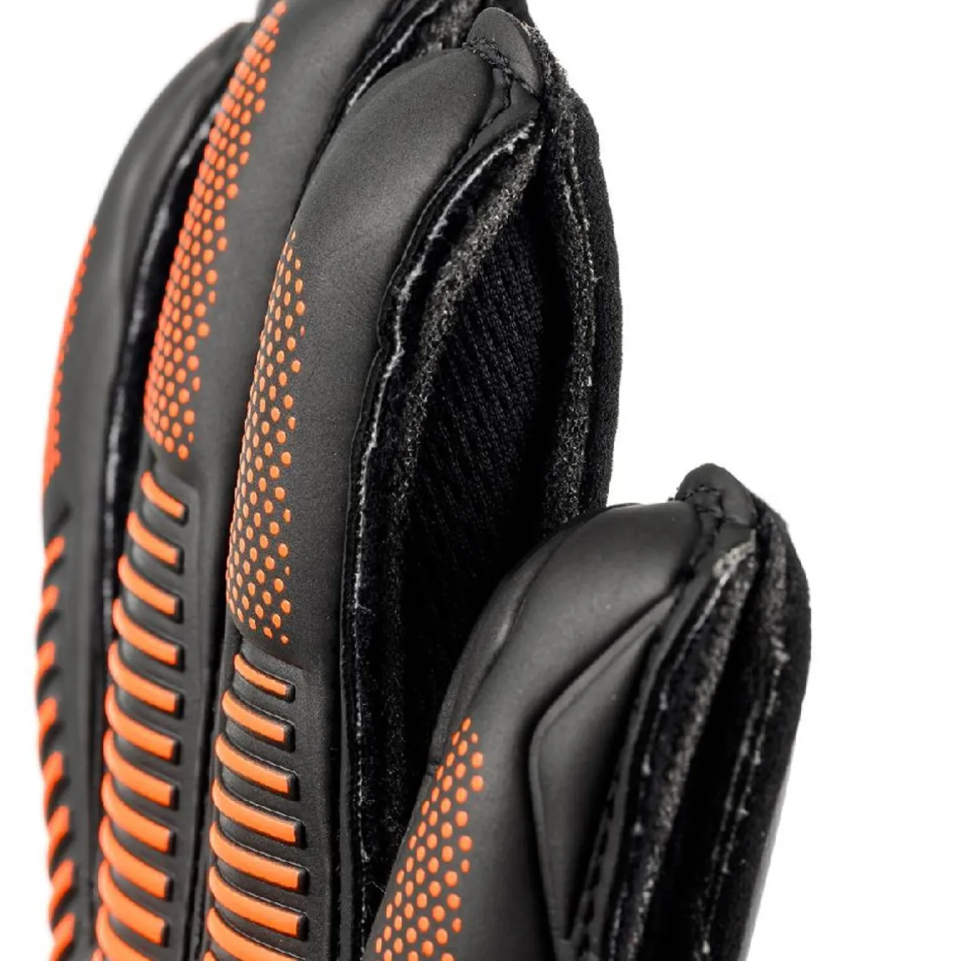Uhlsport FM Soft Resist+ Flex Frame Keepershandschoenen Zwart Oranje