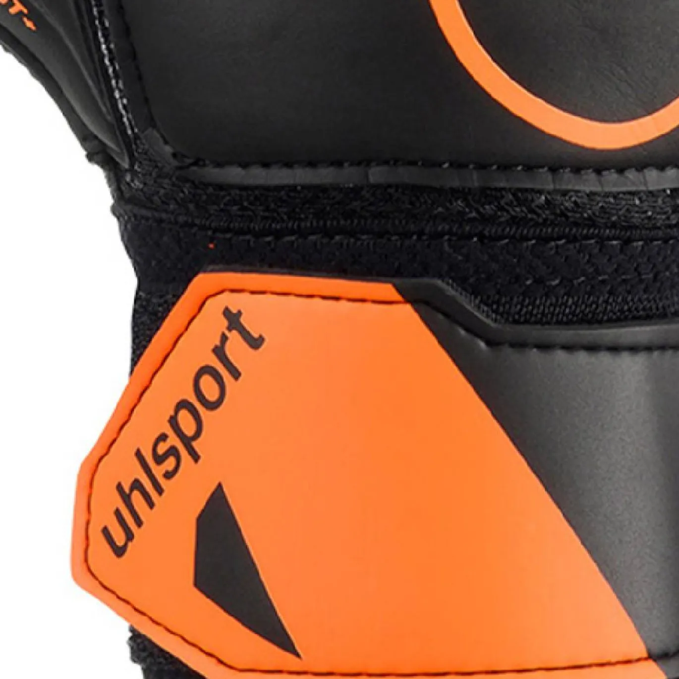 Uhlsport FM Soft Resist+ Flex Frame Keepershandschoenen Kids Zwart Oranje