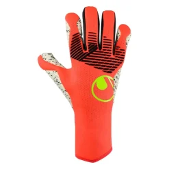 Uhlsport FM Supergrip+ HN Keepershandschoenen Felrood Zwart Felgeel