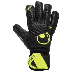 Uhlsport FM Supersoft HN Flex Frame Keepershandschoenen Zwart Neongeel