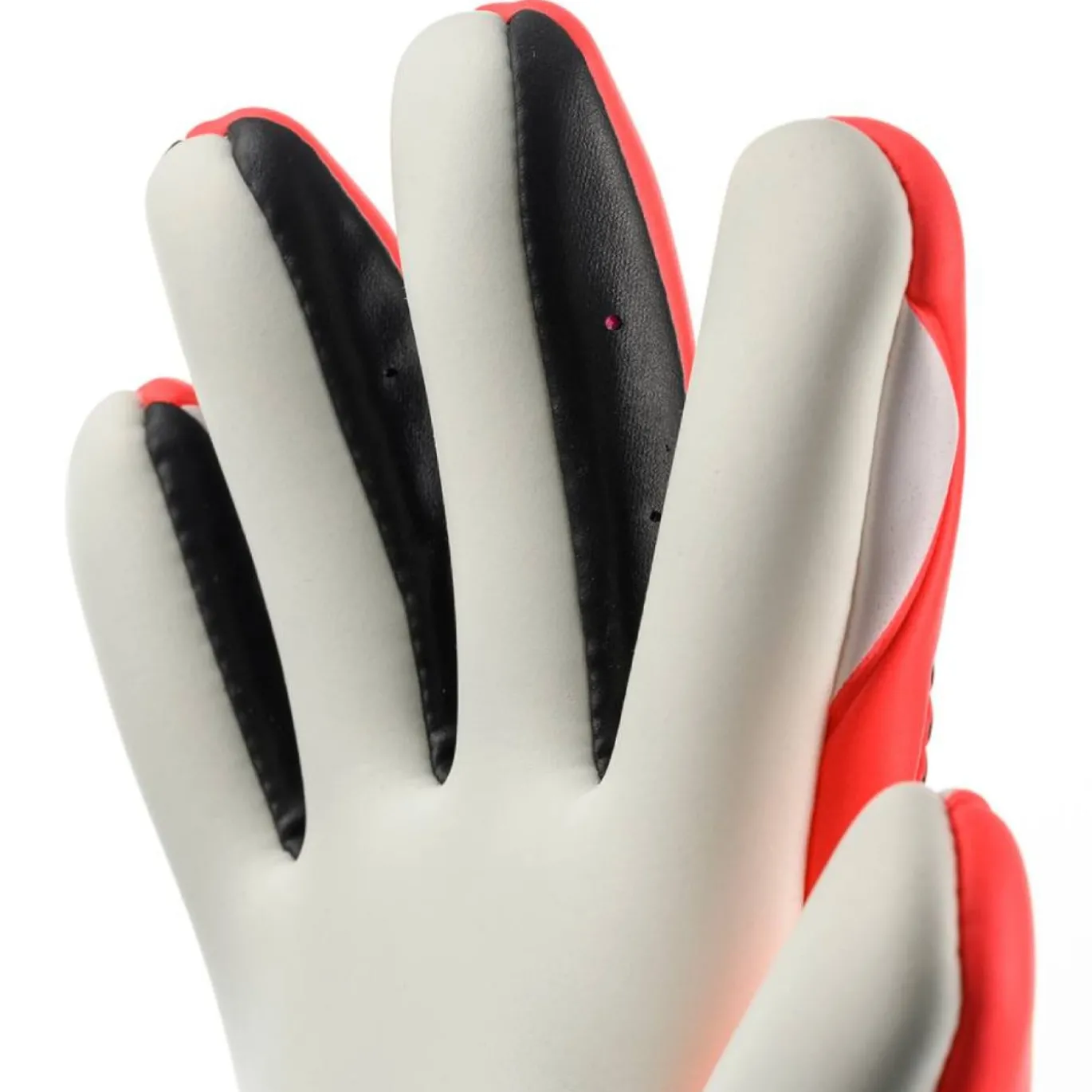 Uhlsport FM Supersoft HN Keepershandschoenen Felrood Zwart Felgeel