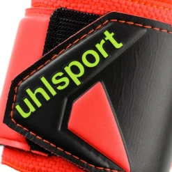 Uhlsport FM Supersoft HN Keepershandschoenen Felrood Zwart Felgeel