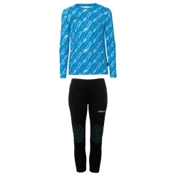 Uhlsport Progressive Keepersset Lange Mouwen Kids Blauw