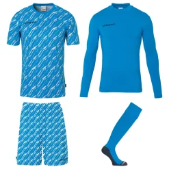Uhlsport Progressive Keeperstenue Pack Blauw