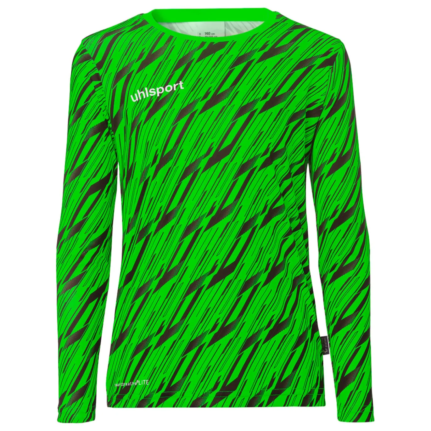 Uhlsport Progressive Keepersset Lange Mouwen Kids Felgroen Zwart