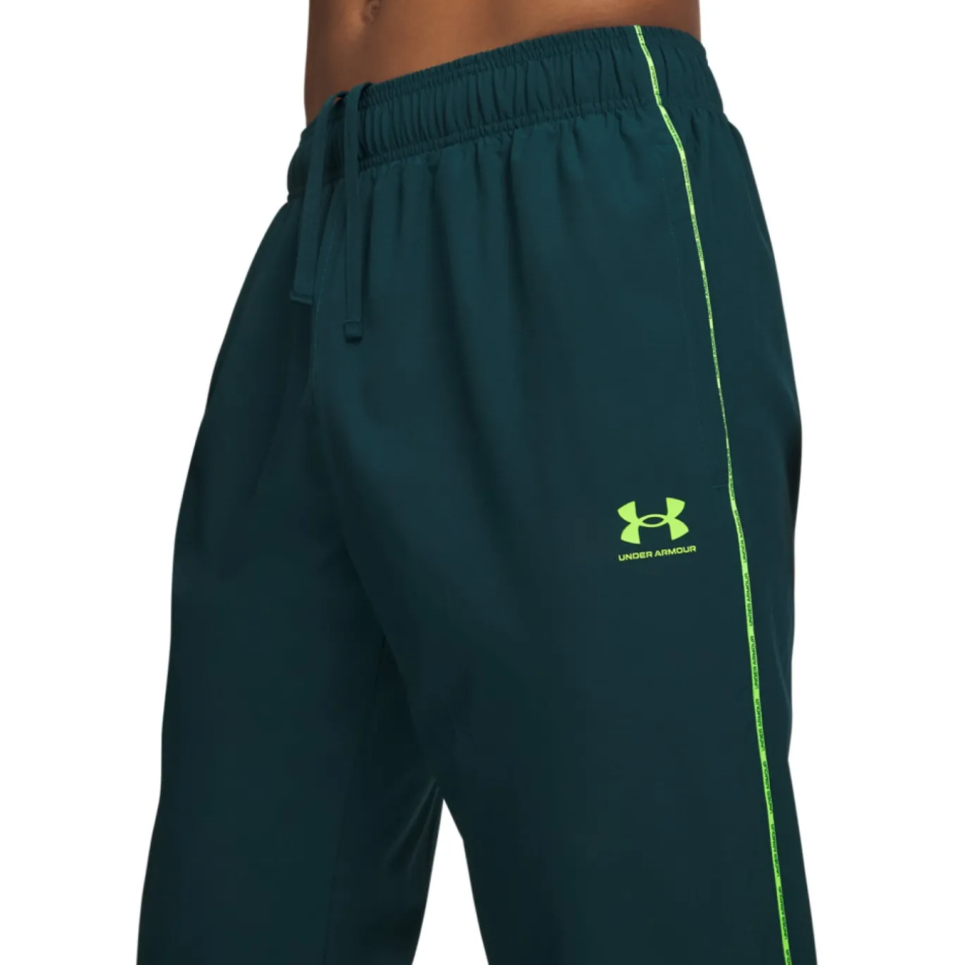 Under Armour Challenger Pro Trainingspak Full-Zip Donkergroen Felgroen