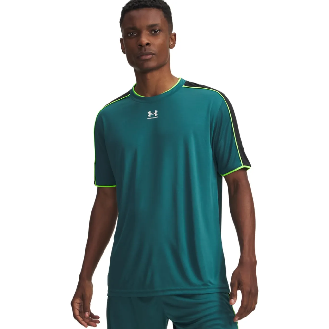 Under Armour Challenger Trainingsset Donkergroen Lichtgroen Wit