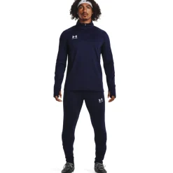 Under Armour Challenger Trainingstrui 1/4-Zip Donkerblauw Wit