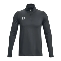 Under Armour Challenger Trainingstrui 1/4-Zip Donkergrijs Wit