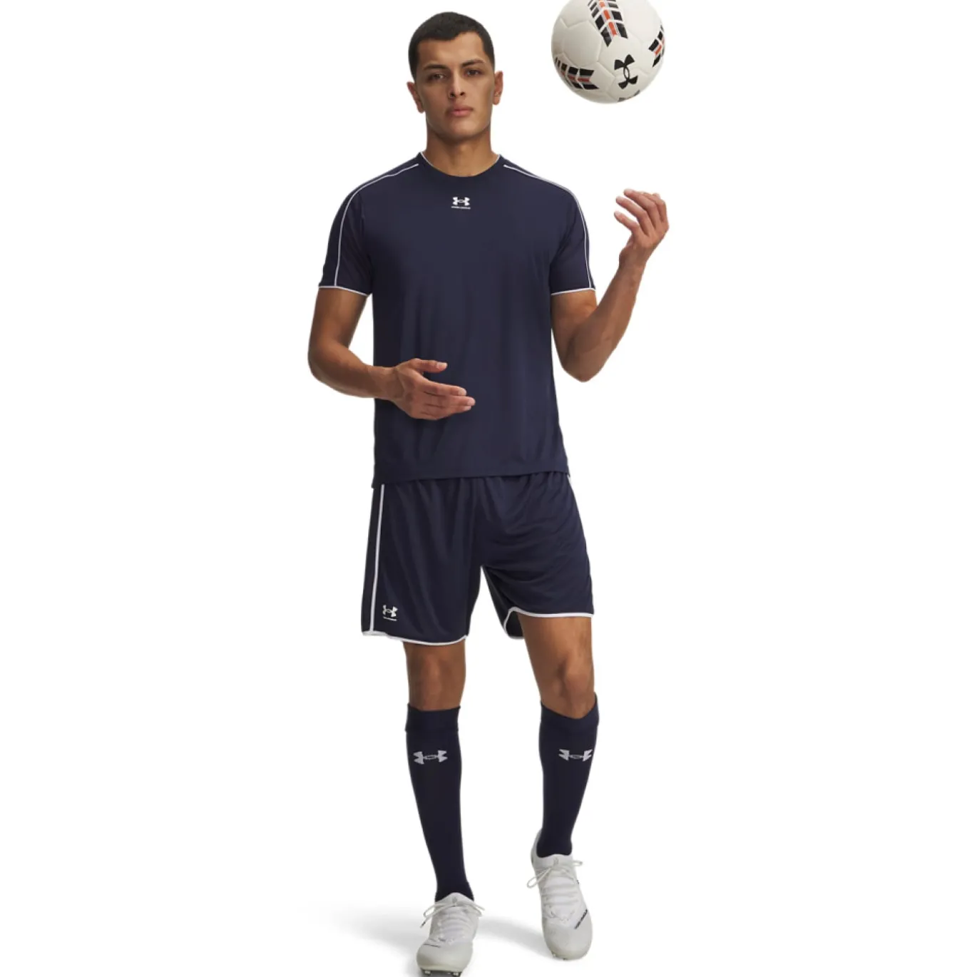 Under Armour Challenger Trainingsset Donkerblauw Wit