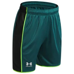 Under Armour Challenger Trainingsbroekje Kids Donkergroen Lichtgroen Wit