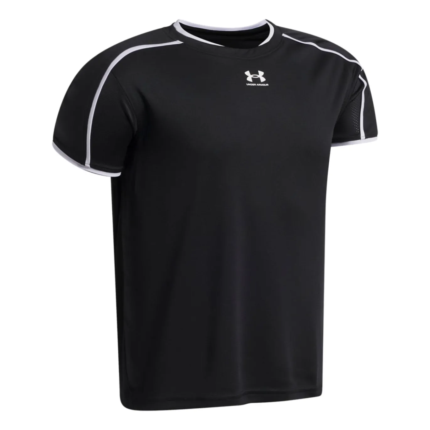 Under Armour Challenger Trainingsshirt Kids Zwart Wit