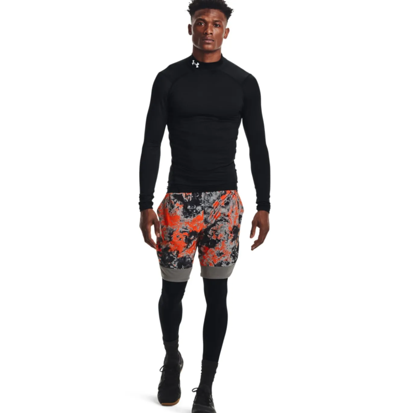 Under Armour ColdGear Ondershirt Zwart
