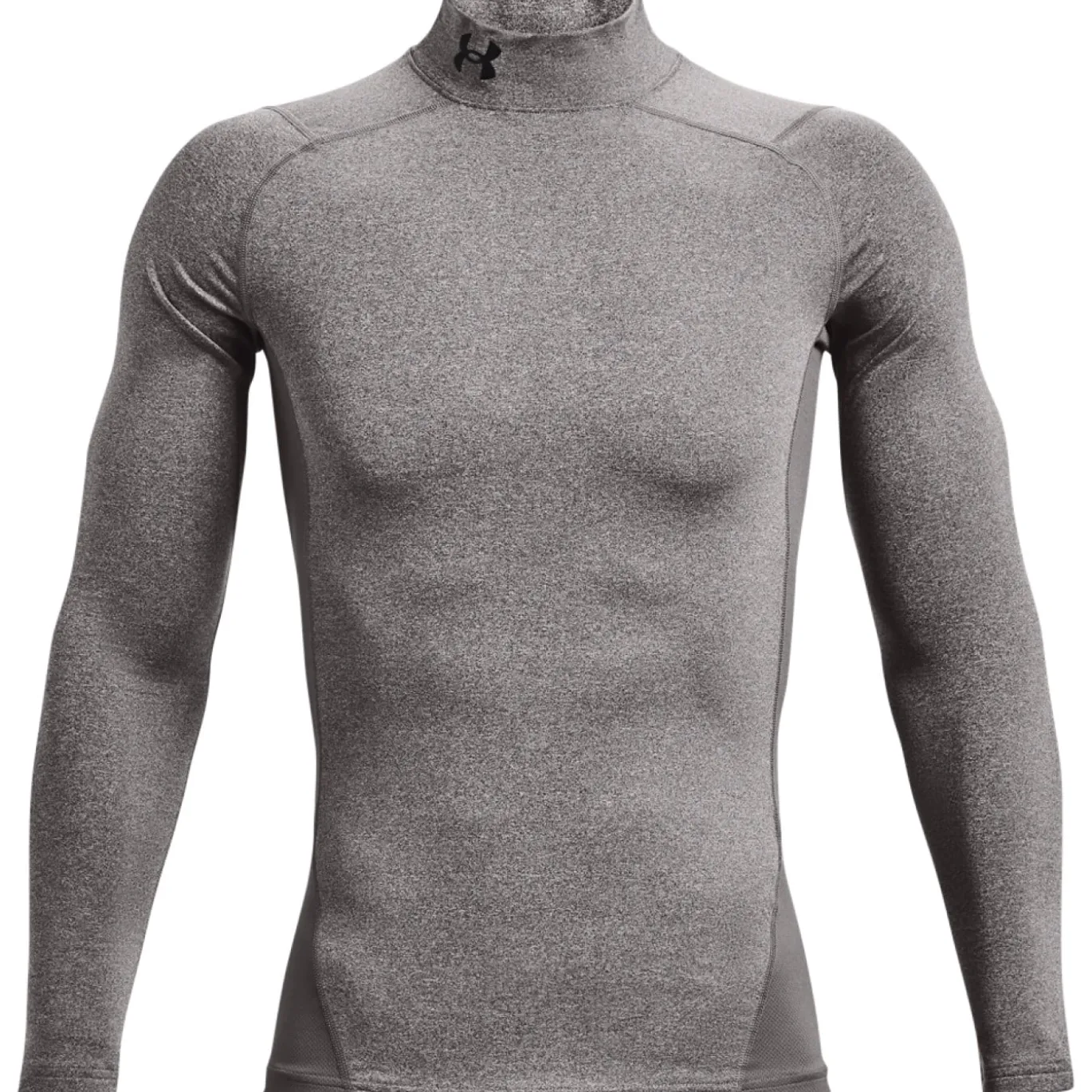 Under Armour Cold Gear Ondershirt Grijs Zwart