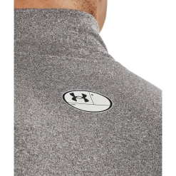 Under Armour Cold Gear Ondershirt Grijs Zwart