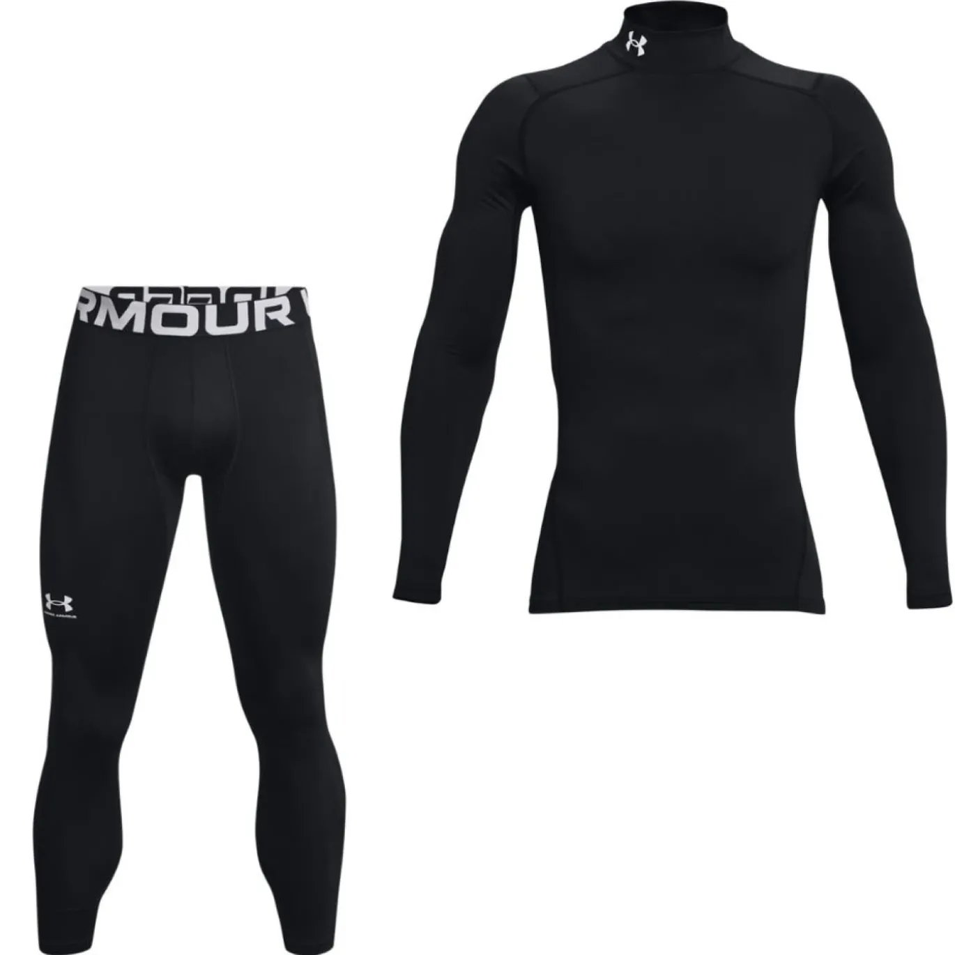 Under Armour ColdGear Trainingsset Zwart