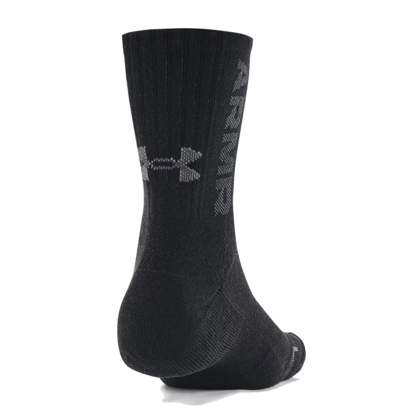 Under Armour Crew Sportsokken 3-Pack Zwart Wit