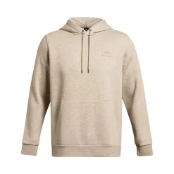Under Armour Essential Icon Fleece Trainingspak Hooded Lichtgrijs Beige