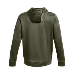 Under Armour Fleece Hoodie Olijfgroen Zwart