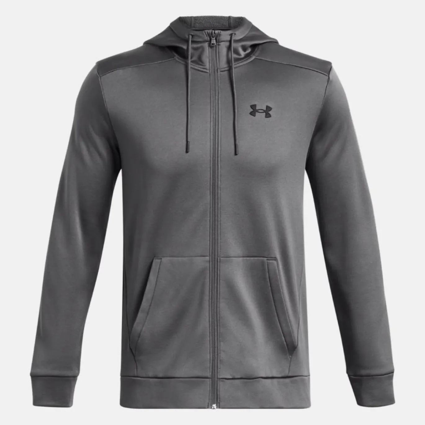 Under Armour Fleece Vest Donkergrijs Zwart