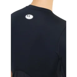 Under Armour HeatGear Ondershirt Zwart Wit