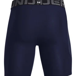 Under Armour HeatGear Slidingbroekje Donkerblauw Zwart Wit