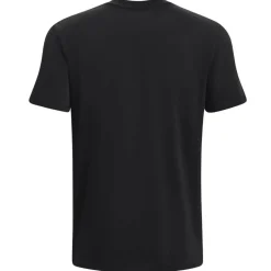 Under Armour Heavyweight T-Shirt Logo Zwart Wit