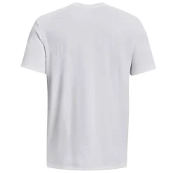 Under Armour Heavyweight T-Shirt Logo Wit Zwart