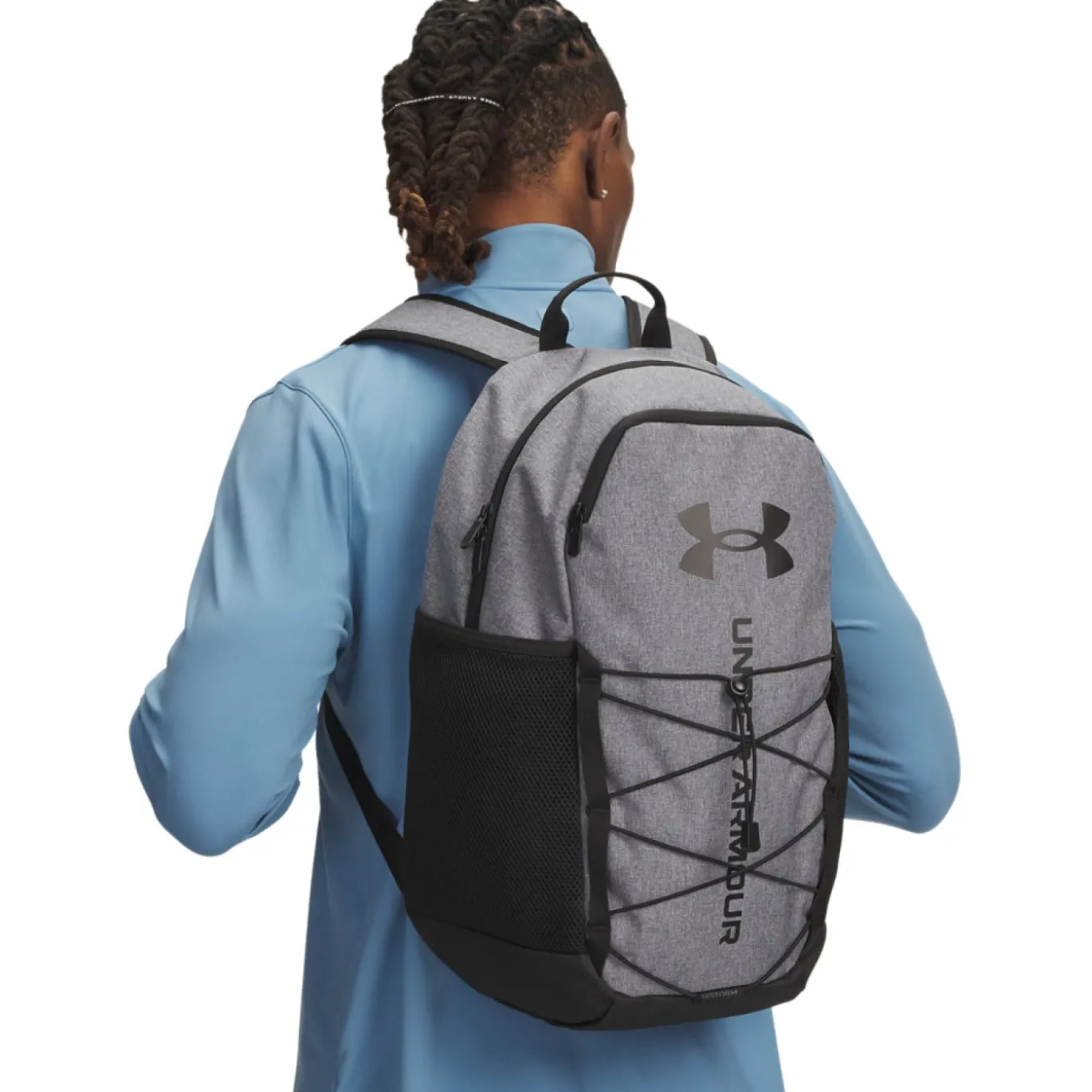 Under Armour Hustle Sport 6.0 Rugzak Grijs Zwart