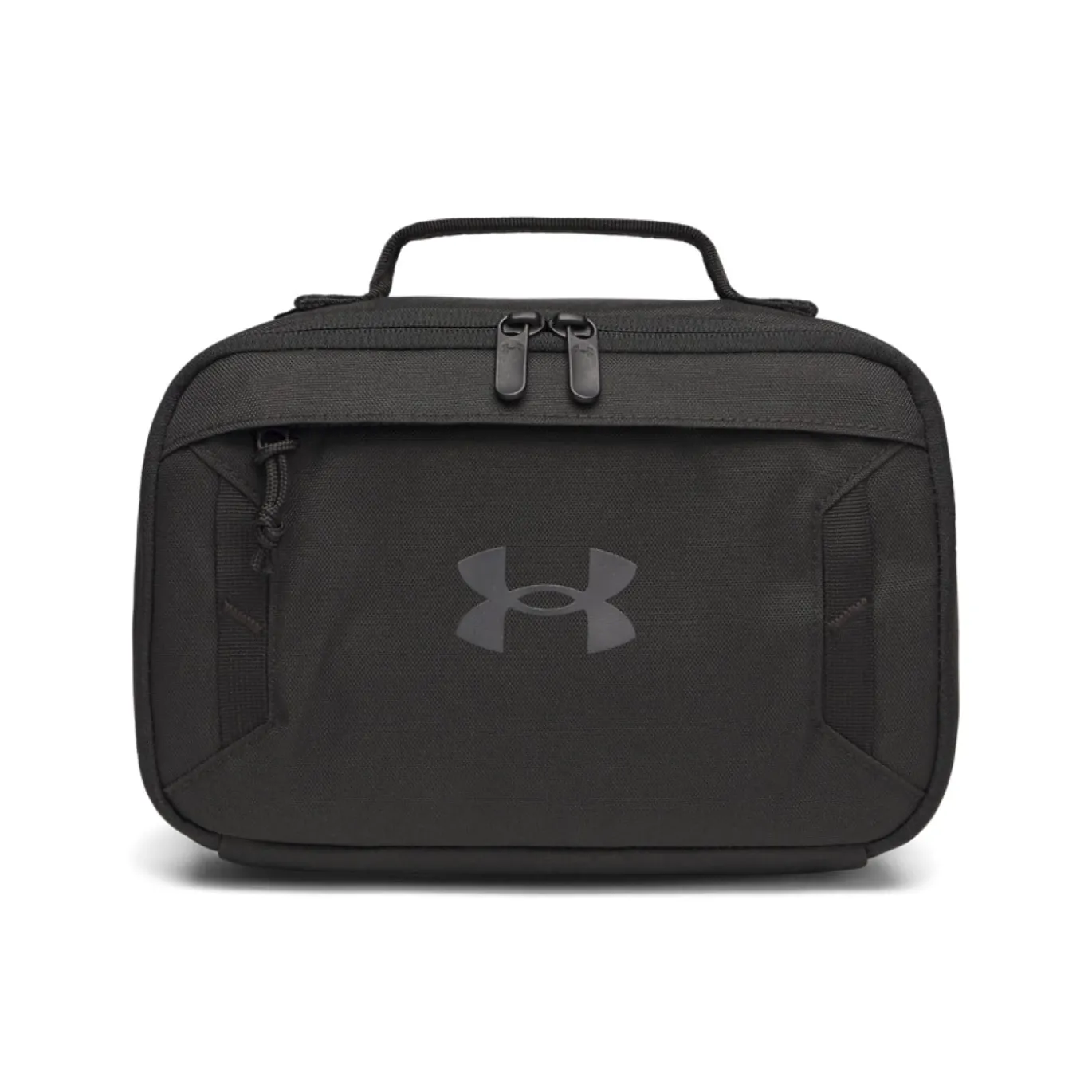 Under Armour Hustle Traveltasje Zwart Donkergrijs