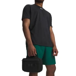 Under Armour Hustle Traveltasje Zwart Donkergrijs