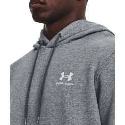 Under Armour Icon Fleece Hoodie Grijs Wit