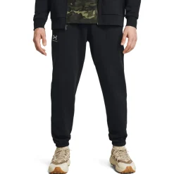 Under Armour Icon Fleece Joggingbroek Zwart Wit