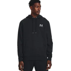 Under Armour Icon Fleece Trainingspak Hooded Zwart Wit