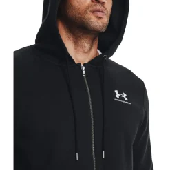 Under Armour Icon Fleece Vest Zwart Wit