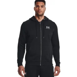 Under Armour Icon Fleece Vest Zwart Wit