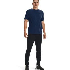 Under Armour Left Chest Logo T-Shirt Donkerblauw Zwart