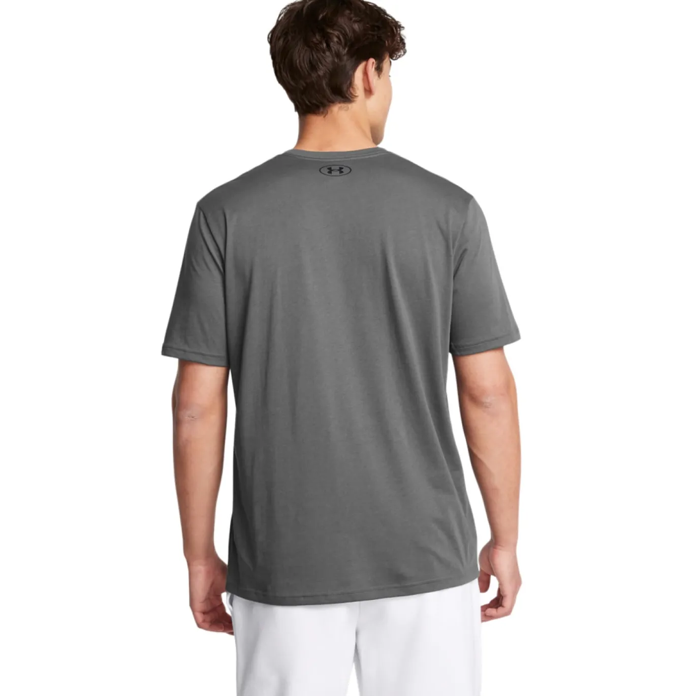 Under Armour Left Chest Logo T-Shirt Grijs