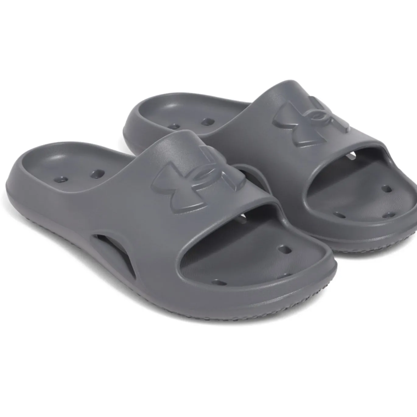 Under Armour Locker V Slippers Grijs