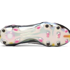 Under Armour Magnetico Elite 6 RCS Gras Voetbalschoenen (FG) Zwart Metallic Silver Felroze
