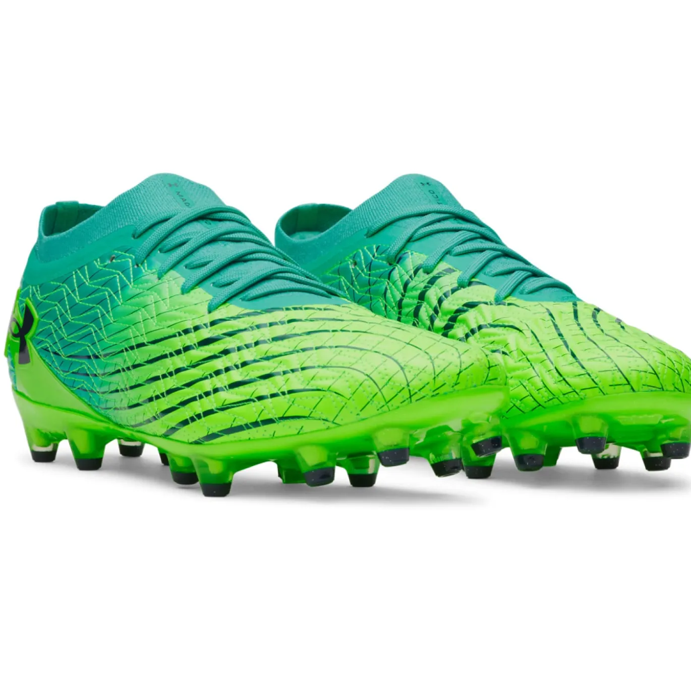 Under Armour Magnetico Pro 5 Gras Voetbalschoenen (FG) Groen