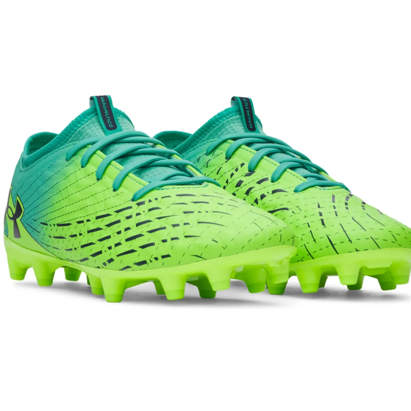 Under Armour Magnetico Select 5 Gras Voetbalschoenen (FG) Groen